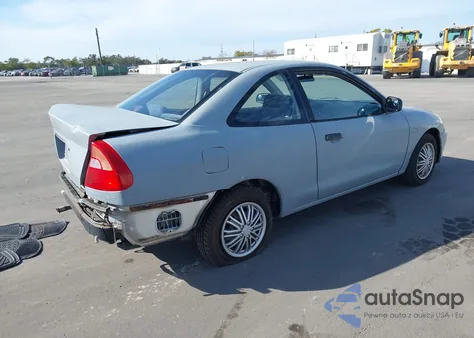 2001 Mitsubishi Mirage De из США, поврежденный, VIN JA3AY11A91U001523